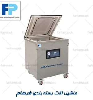 دستگاه وکیوم تک کابین ایستاده 600 برای بستهبندی برنج و غلات