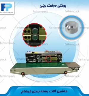 محل قرارگیری پولکی در بخش مکانیکی دستگاه دوخت ریلی