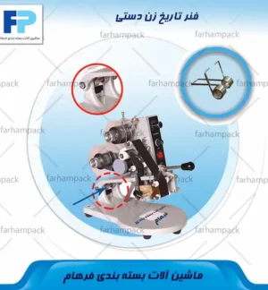 محل قرارگیری فنر تاریخ زن دستی DY8