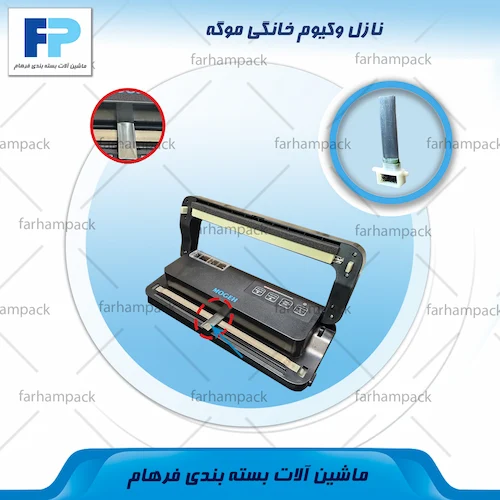 محل قرارگیری نازل روی موتور نازل وکیوم خانگی DZ-290A