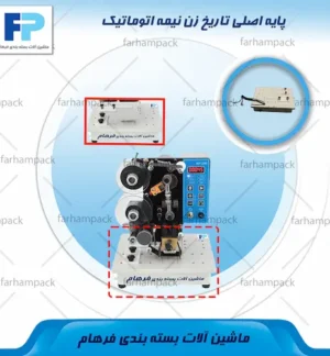 محل قرارگیری پایه اصلی تاریخ زن نیمه اتوماتیک